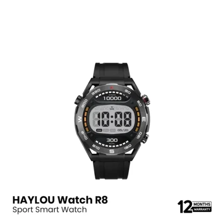 Haylou Watch R8 BT calling Smartwatch - Black