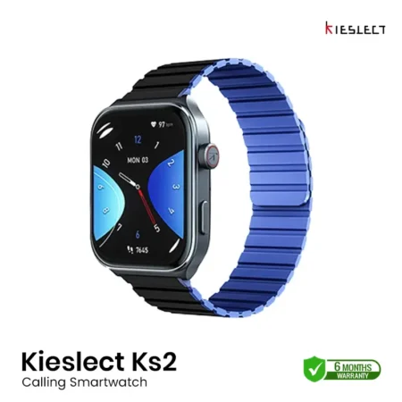 Kieslect KS2 Calling AMOLED Smart Watch (Double Strap + Protector)
